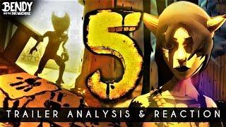 Bendy Chapter 5 Reveal Trailer Analysis & Reaction (Bendy & the Ink Machine Chapter 5 theories)