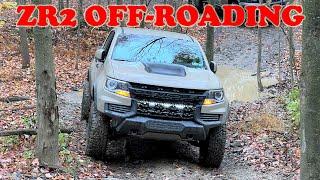 4x4 Off Road Colorado ZR2 Off-Roading - Mountain Trails