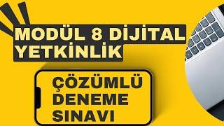 Uzman Öğretmenlik  Sınavı Modül 8 Dijital Yetkinlik Soru Çözümü / Deneme Sınavı / Başöğretmenlik