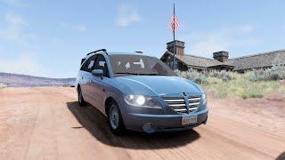 BeamNG.drive - SsangYong Rodius 2.0 e-XDi 2007 - Car Show Test Drive Crash .