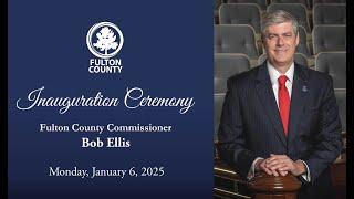 Fulton County Inauguration Ceremony - Fulton County Commissioner Bob Ellis