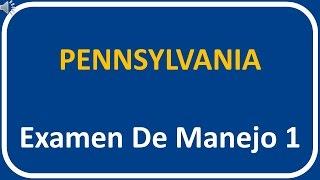 Examen De Manejo De Pennsylvania 1