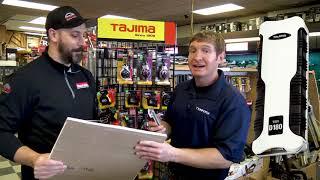 Burns Tools Tajima TBYD-180 Drywall Combination Rasp Demo with Nick from Peak Sales