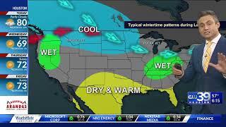 Chief meteorologist Jonathan Novack explains La Nina | CW39 HOUSTON