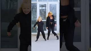 Pretty Girls Walk like THIS‍️-Montana Tucker and 7 year old Esenya #shorts #youtubeshorts #cute