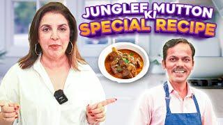 Arjun Kapoor Ke Ghar Ka Famous Junglee Mutton Recipe! | @FarahKhanK