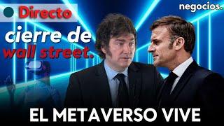 DIRECTO | Milei: “Me van a dar el Nobel de Economía”, el metaverso vive y ¿Francia hacia el Frexit?