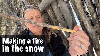 What my Land Taught me - Making fire in the snow- S8-3