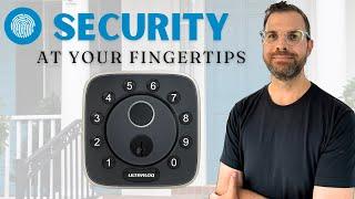ULTRALOQ Bolt Fingerprint Smart Lock - Works with Apple Home!