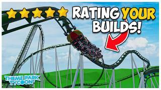 Rating YOUR Builds in Theme Park Tycoon 2! | EP4