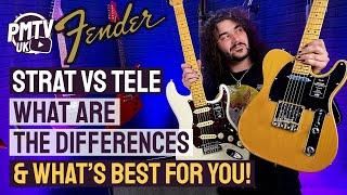 Stratocaster VS Telecaster! - Which Is Best For YOU & What Are The Differences! - History & Review