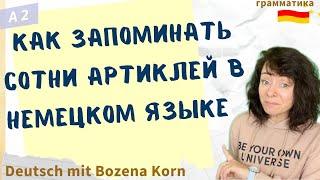  Не нужно зазубривать артикль, нужно его просто понять