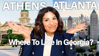 Living in Atlanta or Athens ? Pros & Cons Compared!