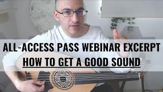 Good Oud Sound - Excerpt from All-Access Pass Webinar - How to get a good sound