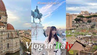 VLOG IN ITALY what i eat, traveling, museum date, healing trip in florence