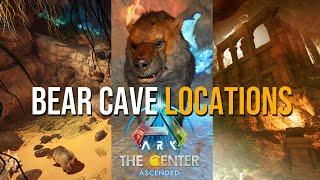 All Bear Cave Locations | The Center | ARK: Survival Ascended