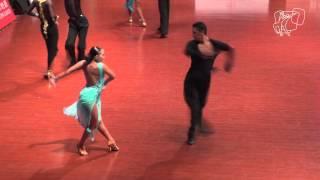 Schmitt - Salikhova, FRA | 2014 GrandSlam Final LAT R1 R | DanceSport Total