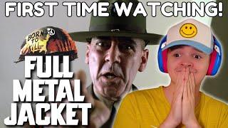 *Full Metal Jacket* is a CRAZY EXPERIENCE...GEN-Z FIRST TIME WATCHING | MOVIE REACTION