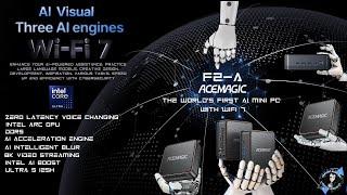 1st Review EVER: See The AceMagic F2A Before Anyone Else! First AI Mini PC with WIFI 7! EXCLUSIVE