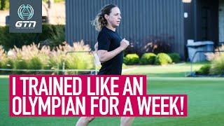 I Trained Like An Olympian For A Week! | Pro Triathlete Training Plan