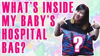 What’s in My Baby’s Hospital Bag | NEWBORN BABY ESSENTIALS | First Time Mom | Licensed Nurse