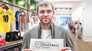 Fabrizio Romano Goes Shopping For RETRO Football Shirts - Shirt Shopping