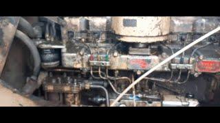 Ashok leyland 680 engine start up...