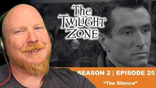 THE TWILIGHT ZONE (1961) | CLASSIC TV REACTION | Season 2 Ep. 25 | The Silence #react