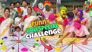 Holi Special Spin The Wheel Challenge with Family