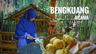 Bongkar papan teras rumah | Panen bengkuang masak cemilan kesuakaan suami | Rujakan bareng-bareng