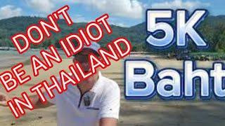 THAT WAS TODAY IN THAILAND! TOURISTS ACTING LIKE IDIOTS ON PHUKET NOV 7th 2024