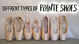 Diffrent types of Pointe Shoes | My experience | Talia