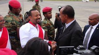 Ethiopian PM receives Eritrean President and Somali President
