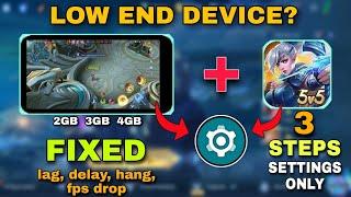 Mobile Legends BEST SETTING SETUP to Fix Lag, Delay, Hang, and FPS Drop | Best for Low End Devices