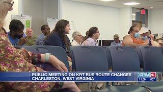 Public meeting held on KRT bus route changes