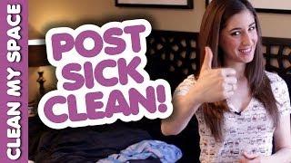 How to Clean Up After Being Sick: Post Cold & Flu Routine (Clean My Space)