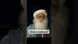 Sadhguru on Sadhana. #sadhana #spirituality