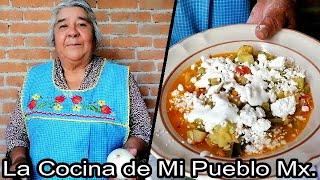 Esto comemos en el Pueblo Cuando se Acaba el dinero- LA COCINA DE MI PUEBLO Mx -CALABACITAS A LA MEX