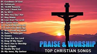 Best Christian Worship Songs 2024 - GOODNESS OF GOD - Hillsong Worship Collection