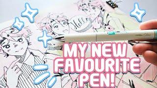 My Ideal Pen! | Filling A Sketchbook Spread!