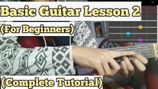 Basic Guitar Lesson 2 for Beginners (Basic Major & Minor Chords)