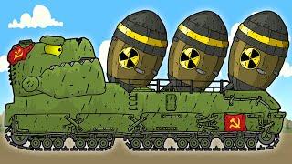 Biography of the Tank Hybrid of the USSR - Cartoons about tanks