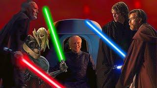 What If Grievous was with Dooku when he FOUGHT Anakin and Obi Wan?