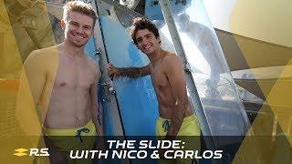 The Slide: Nico & Carlos at Yas Waterworld