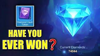 HAVE YOU EVER WON IN THIS EVENT? DIG DIAMOND VAULT EVENT