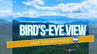 Bird's-eye perspective Lake Yojoa Honduras