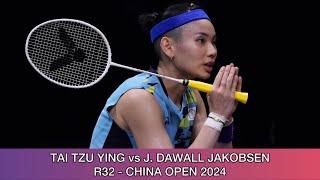 Tai Tzu Ying 戴資穎 vs Julie Dawall Jakobsen | Badminton China Open 2024