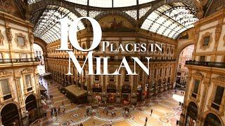10 Most Beautiful Places to Visit in Milan Italy  | Things to do in Milan