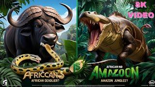 Which Jungle is DEADLIER: African or Amazon? - Jungle Nature's