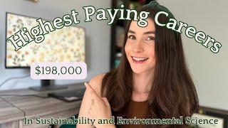 10 Highest Paying Careers in Sustainability | Top Environmental Jobs with a Good Salary